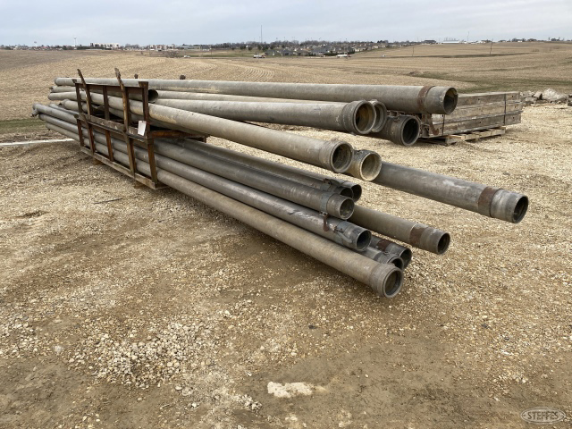 Aluminum irrigation pipe